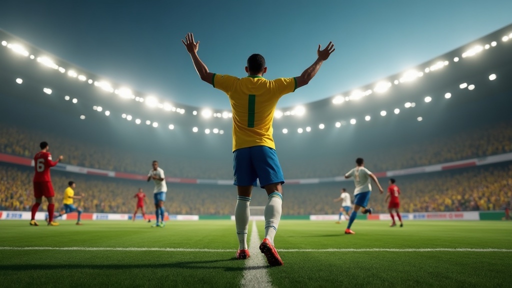 Brazil vs Morocco — match action