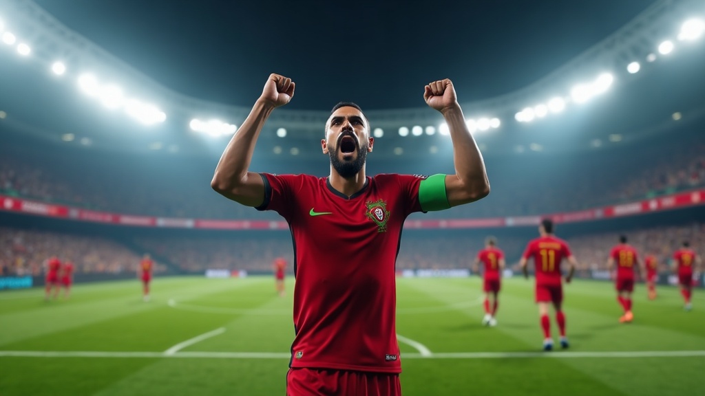 Portugal vs Congo DR — match action