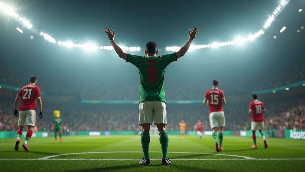 Jordan vs Algeria — match action