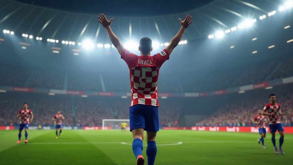 Croatia vs Ghana — match action