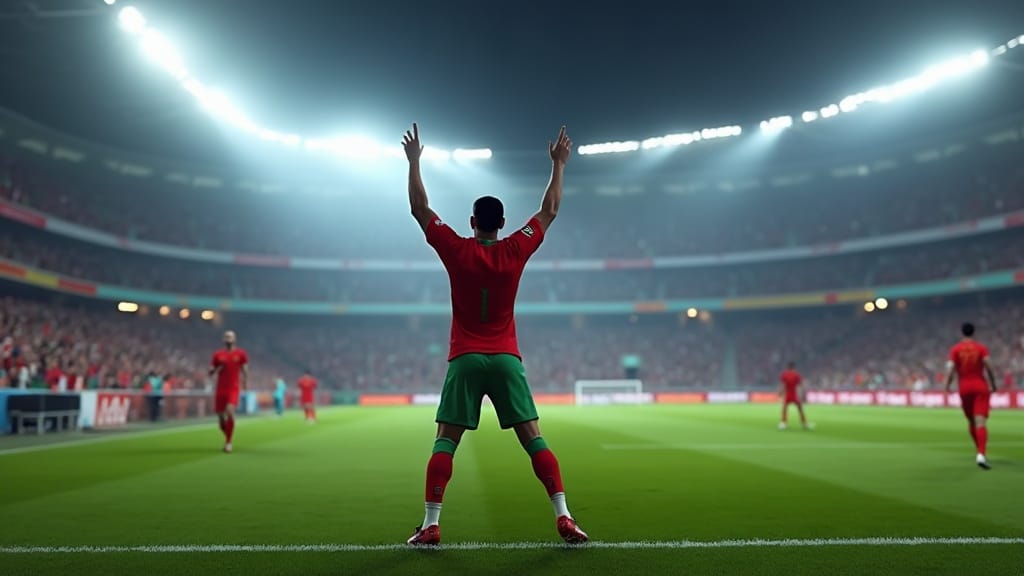 Netherlands vs Morocco — match action