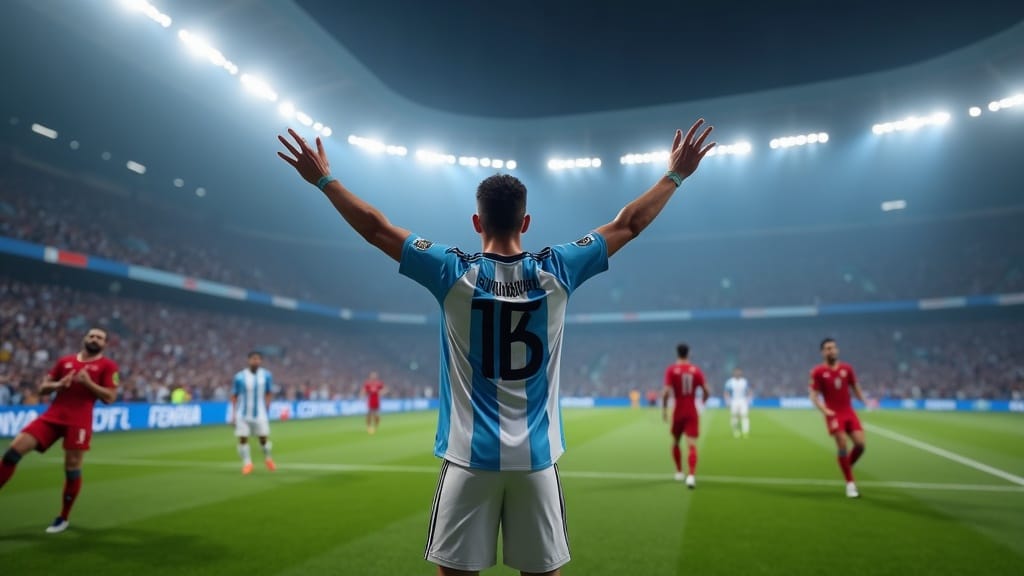Argentina vs Portugal — predicted match action