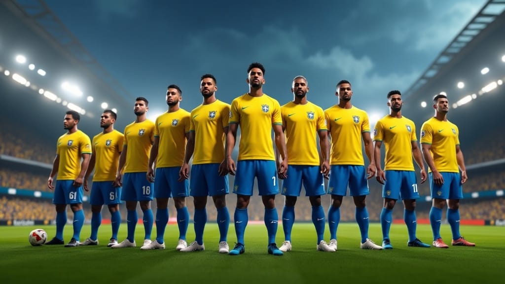 Brazil team photo